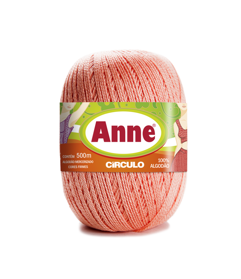 HILO ANNE CIRCULO 4514 PESSEGO