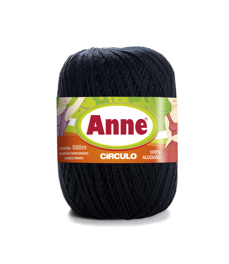 HILO ANNE CIRCULO 8990 PRETO