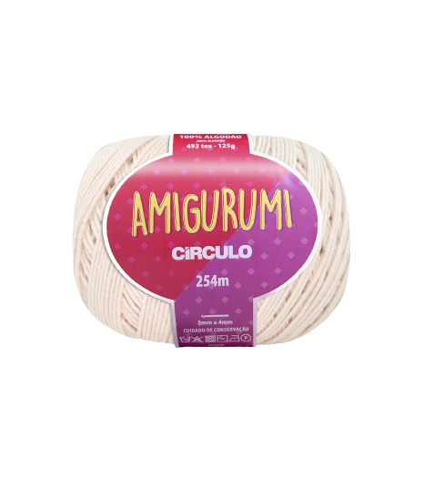 HILO AMIGURUMI CIRCULO 3061 GARDENIA