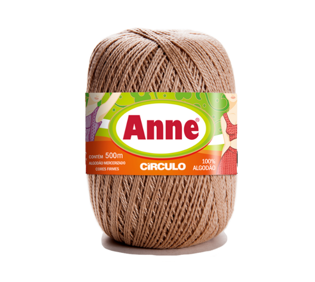 HILO ANNE CIRCULO 7650 AMENDOA
