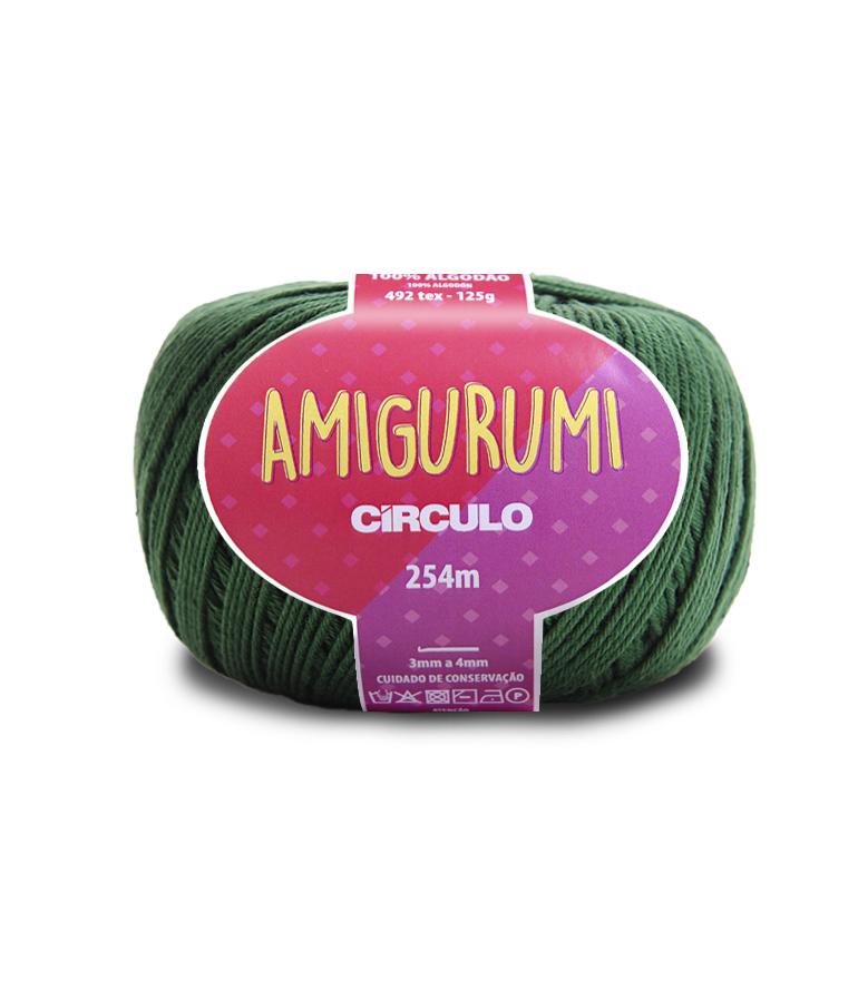 HILO AMIGURUMI CIRCULO 5398 MUSGO