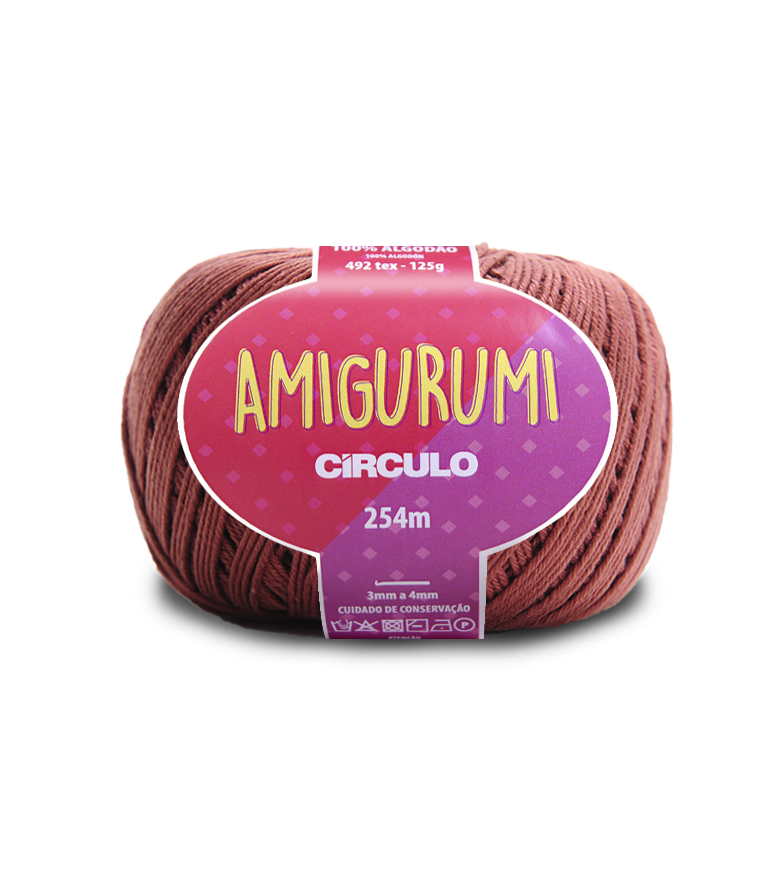 HILO AMIGURUMI CIRCULO 7567 CACAU