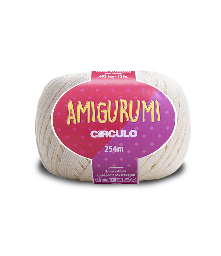 HILO AMIGURUMI CIRCULO 8176 OFF WHITE