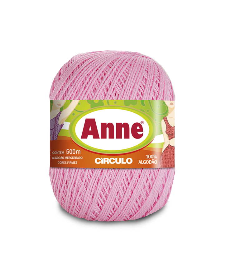 HILO ANNE CIRCULO 3526 ROSA CANDY