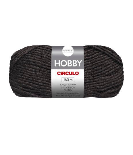 LANA HOBBY CIRCULO 940 PRETO