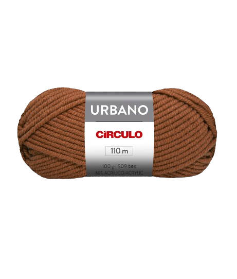 LANA URBANO CIRCULO 7954 CHOCOLATE