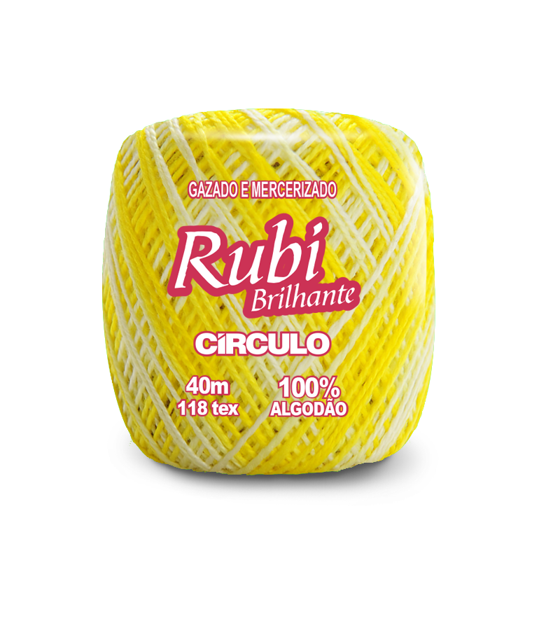 HILO RUBI CIRCULO PERLE BRILLANTE 9024