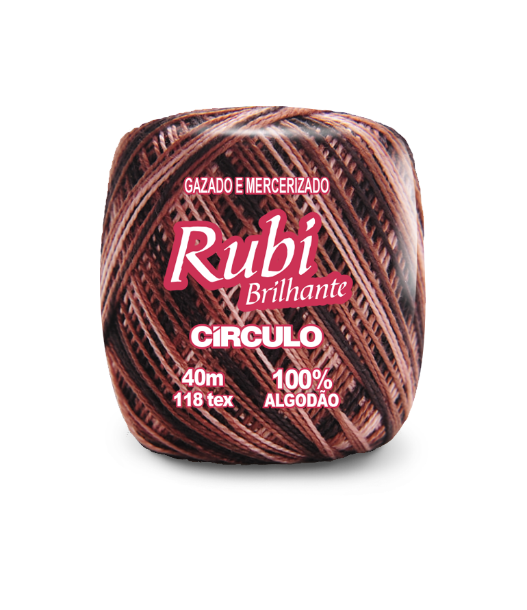 HILO RUBI CIRCULO PERLE BRILLANTE 9601